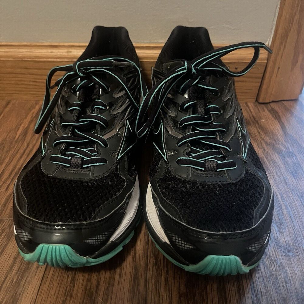 Mizuno Wave Paradox 3 Womens Size 8 Black Athletic Running Shoes Sneakers - Picture 3 of 7